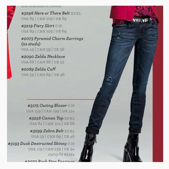 Cabi Dusk Deconstructed Skinny Jeans - Picture 2 of 6